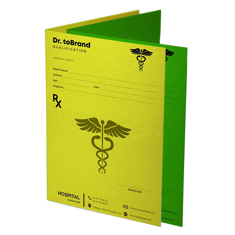 Chemises carton A4+ 240g sans poche